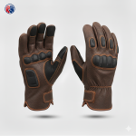 Impact & Heat Resistant Mechanical Hazard Safety Leather Work Gloves