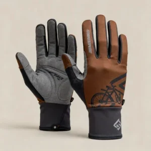 Sublimated Touring Cycling Gloves – Endurance Comfort Design
