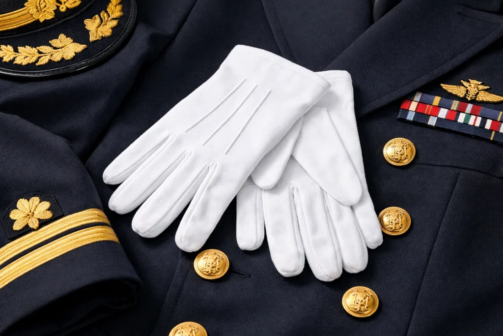 Ceremonial Uniform Gloves: Purpose and Material Guide