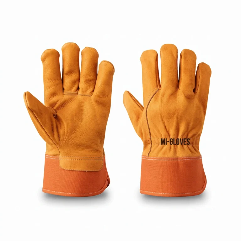 Heavy Duty TPR Impact Resistant Industrial Safety Gloves for Oilfield and Rigging