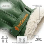 Elite Genuine Leather Thermal Winter Gloves