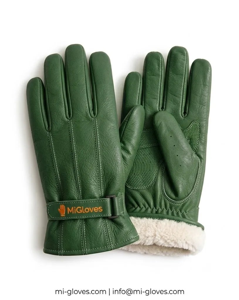 Elite Genuine Leather Thermal Winter Gloves